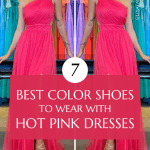 What Colour Shoes to Wear With Hot Pink Dress